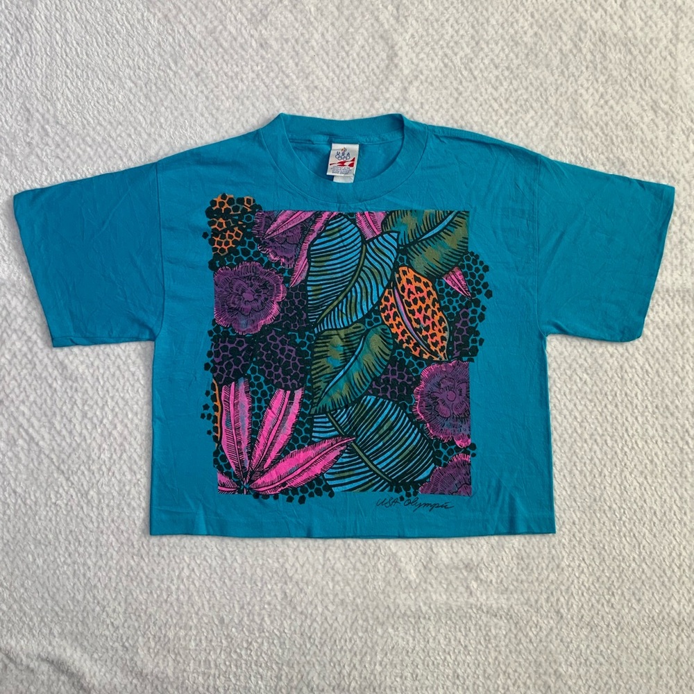 USA Olympic single stitch women's shirt